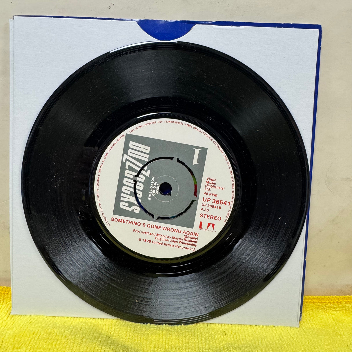 Buzzcocks - Harmony In My Head - Demo - 7 inch Single - VINYL