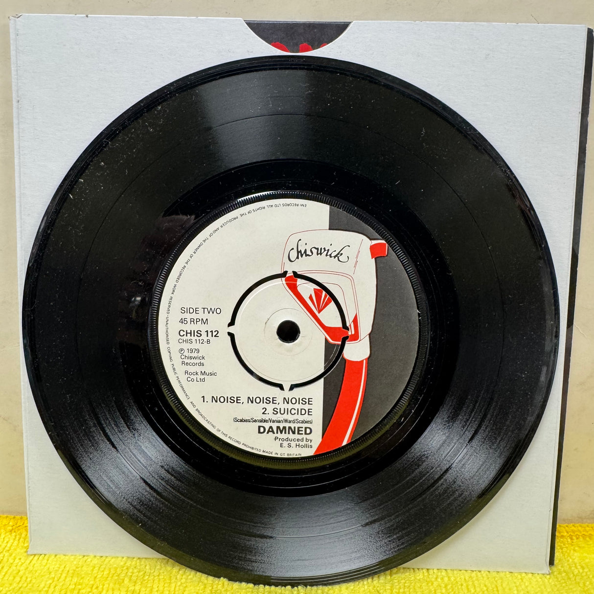 The Damned - Love Song - Factory Sample Sleeve - 7 inch Single - VINYL