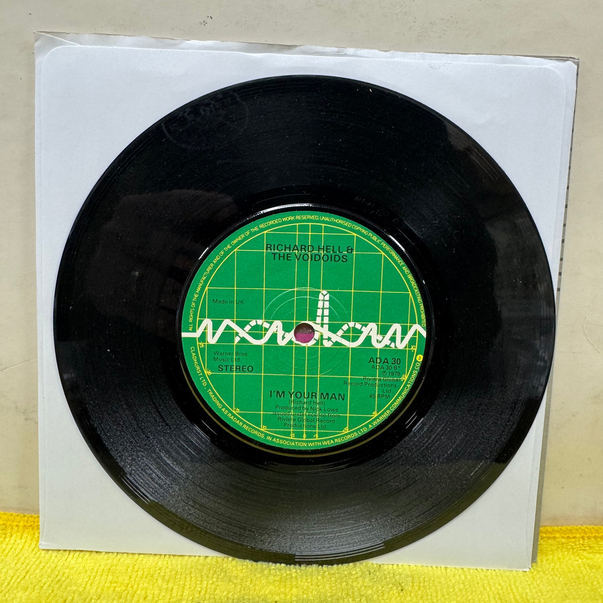 Richard Hell & The Voidoids - The Kid With The Replaceable Head - 7 inch Single - VINYL