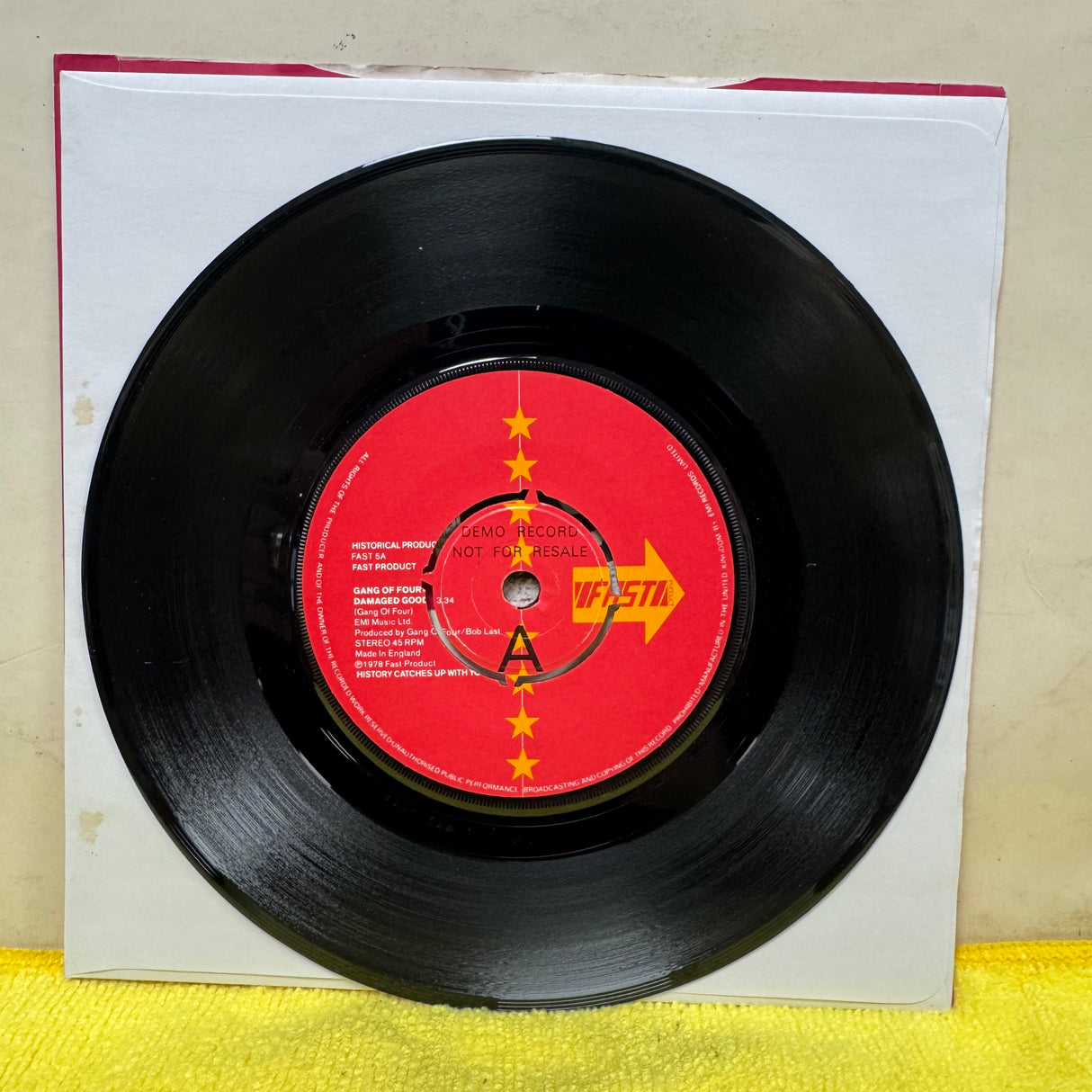 Gang Of Four - Damaged Goods - Promo - 7 inch Single - VINYL