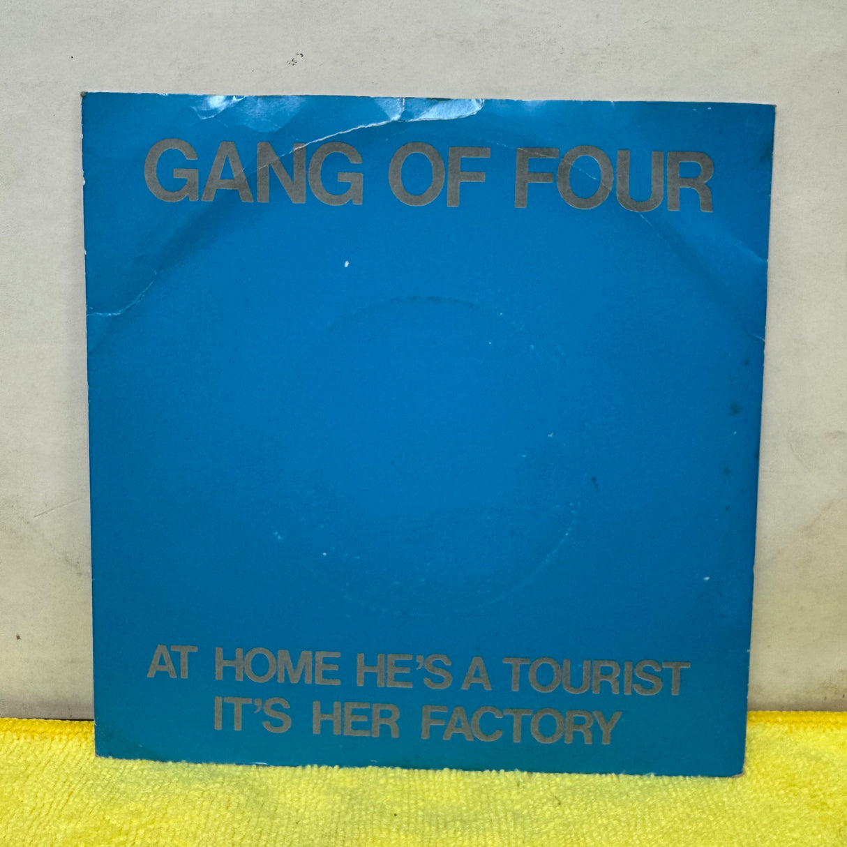 Gang of four - At Home He's A Tourist - Factory Sample - 7 inch Single - VINYL