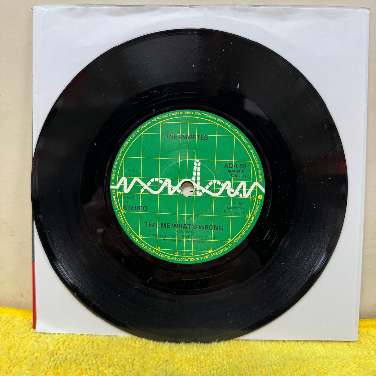 The Inmates - So Much In Love - 7 inch Single - VINYL