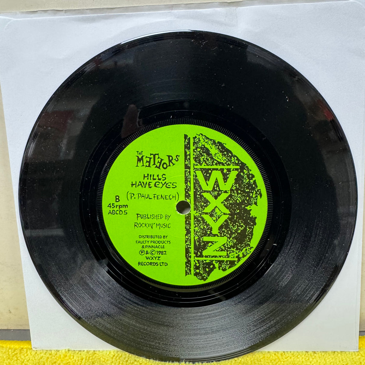 The Meteors - Mutant Rock - 7 inch Single - VINYL