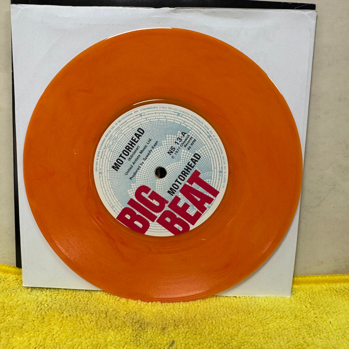 Motörhead - Orange Vinyl - 7 inch Single - VINYL