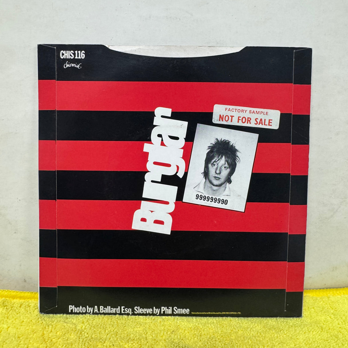 The Dammed - Smash It Up - Promo Sleeve - 7 inch Single - VINYL