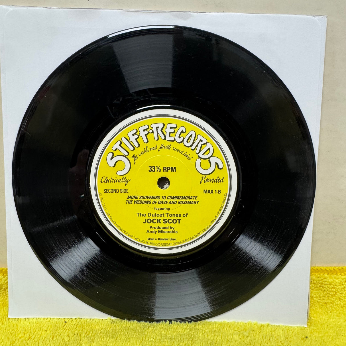 Jock Scott - Kongratulationz - 7 inch Single - VINYL