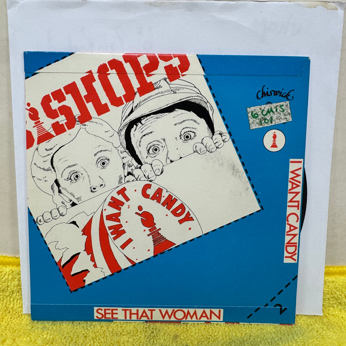 The Bishops - I Want Candy - 6 inch Single - VINYL