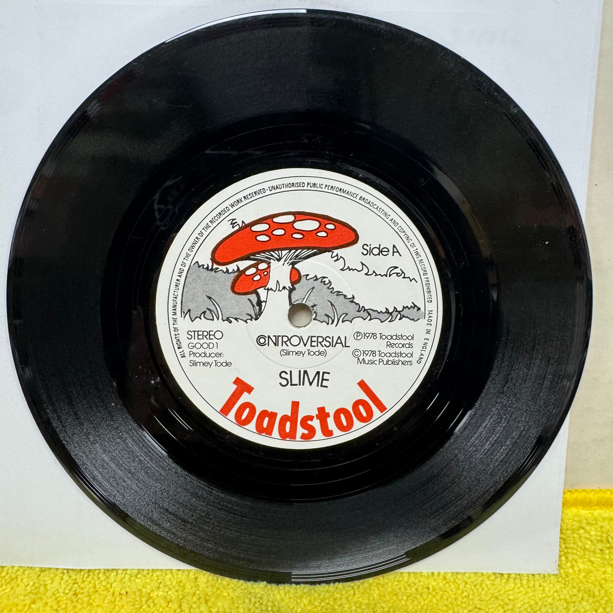 Slime - Controversial - 7 inch Single - VINYL