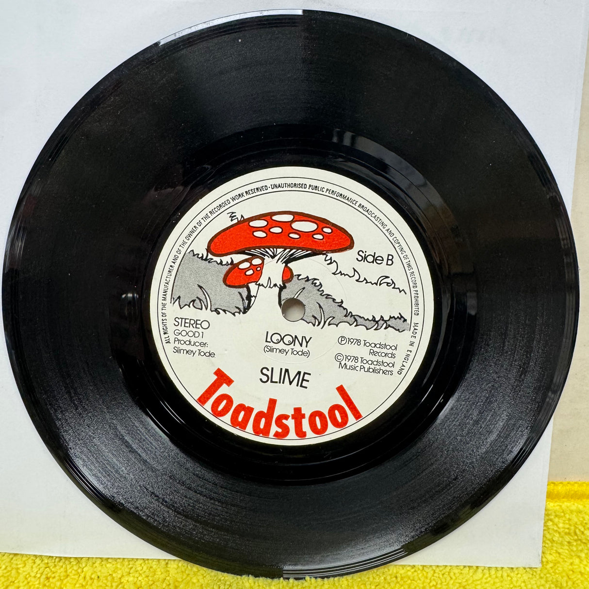 Slime - Controversial - 7 inch Single - VINYL