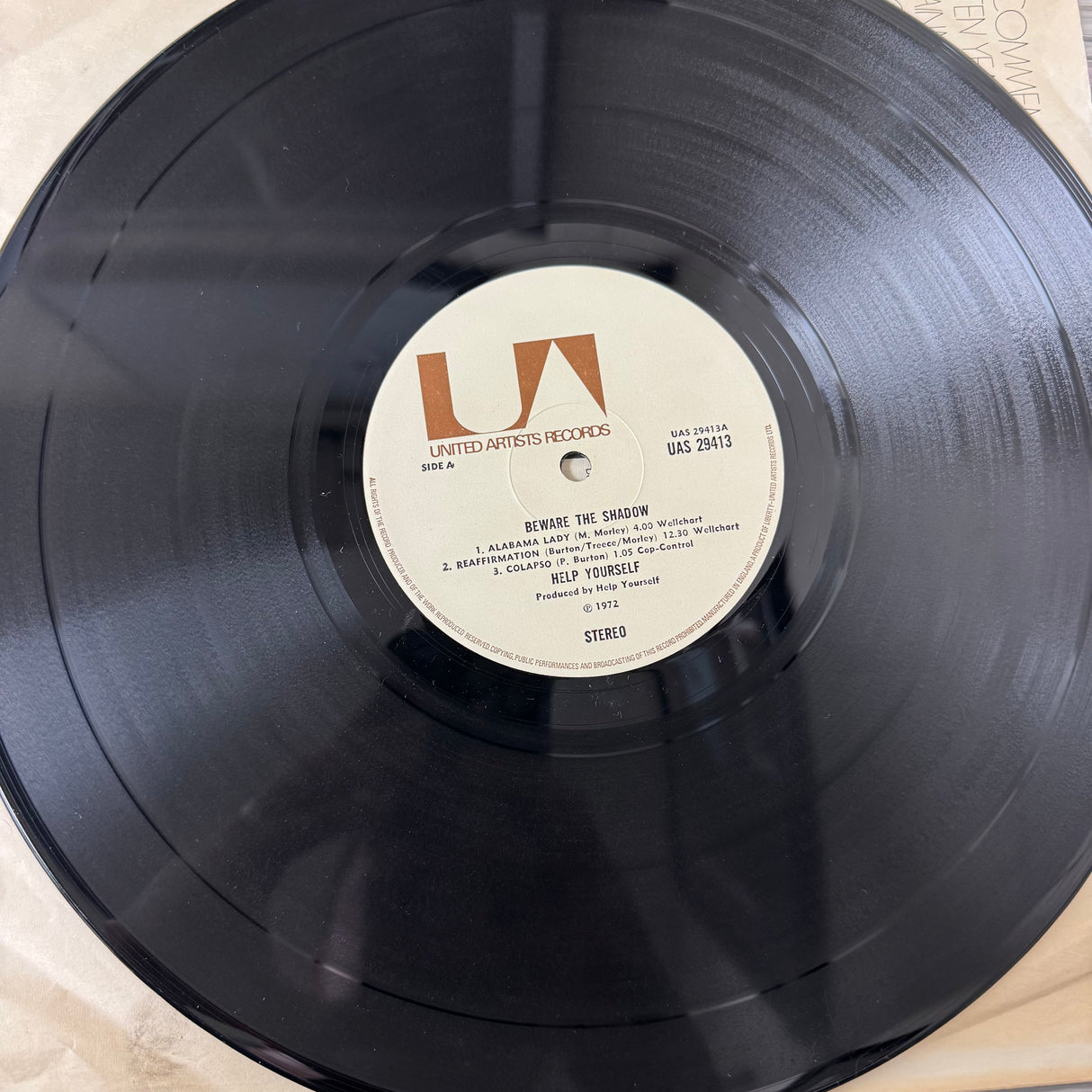 Help Yourself - Beware the Shadow - Original - VINYL