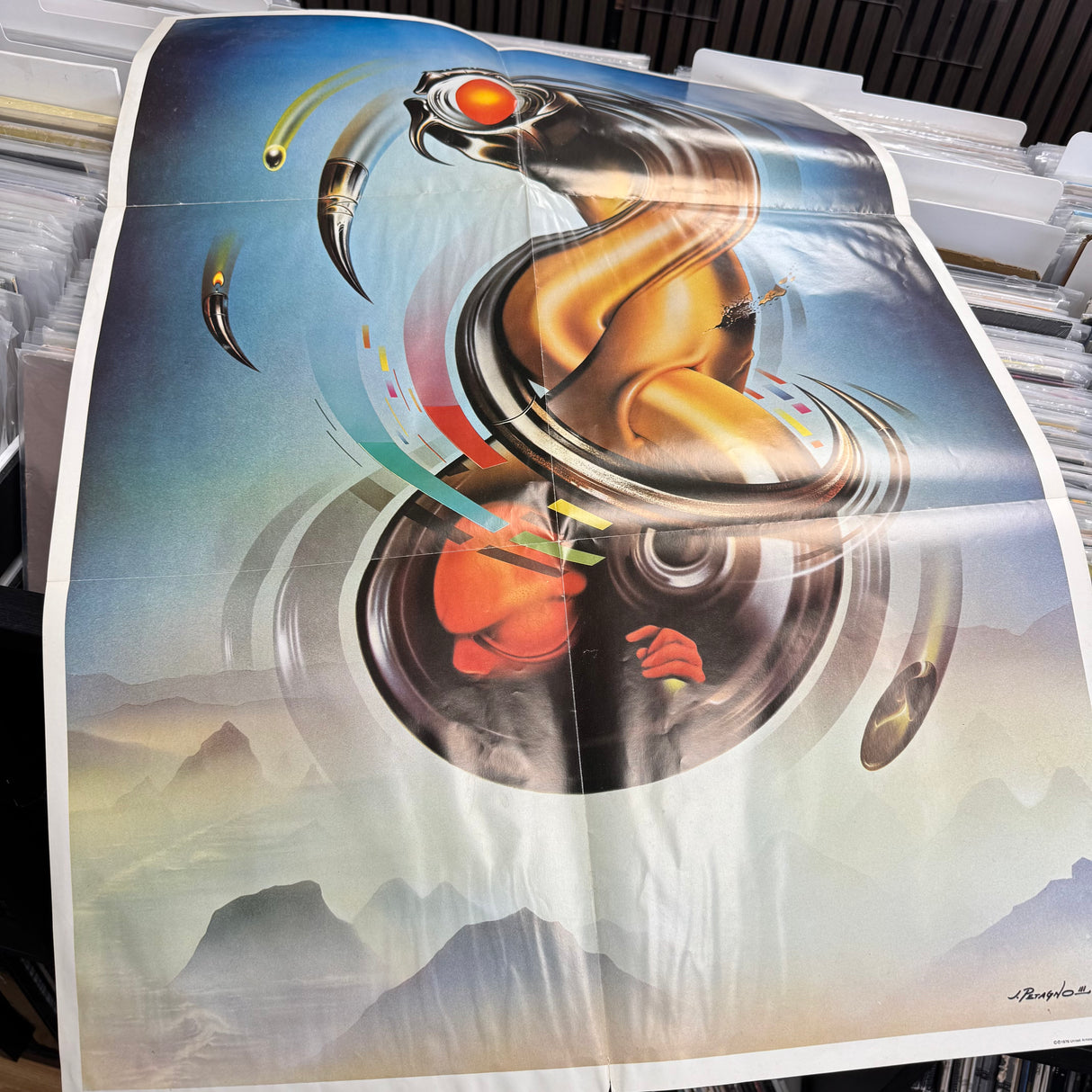 Motorhead - Over Kill - Original and with Poster - VINYL