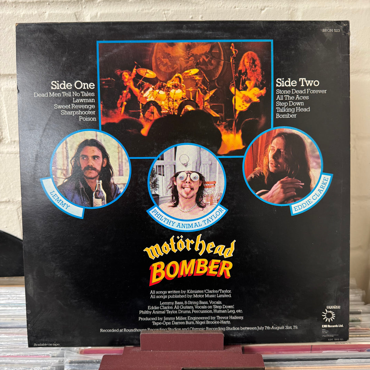 Motorhead - Bomber (Blue Vinyl) - VINYL