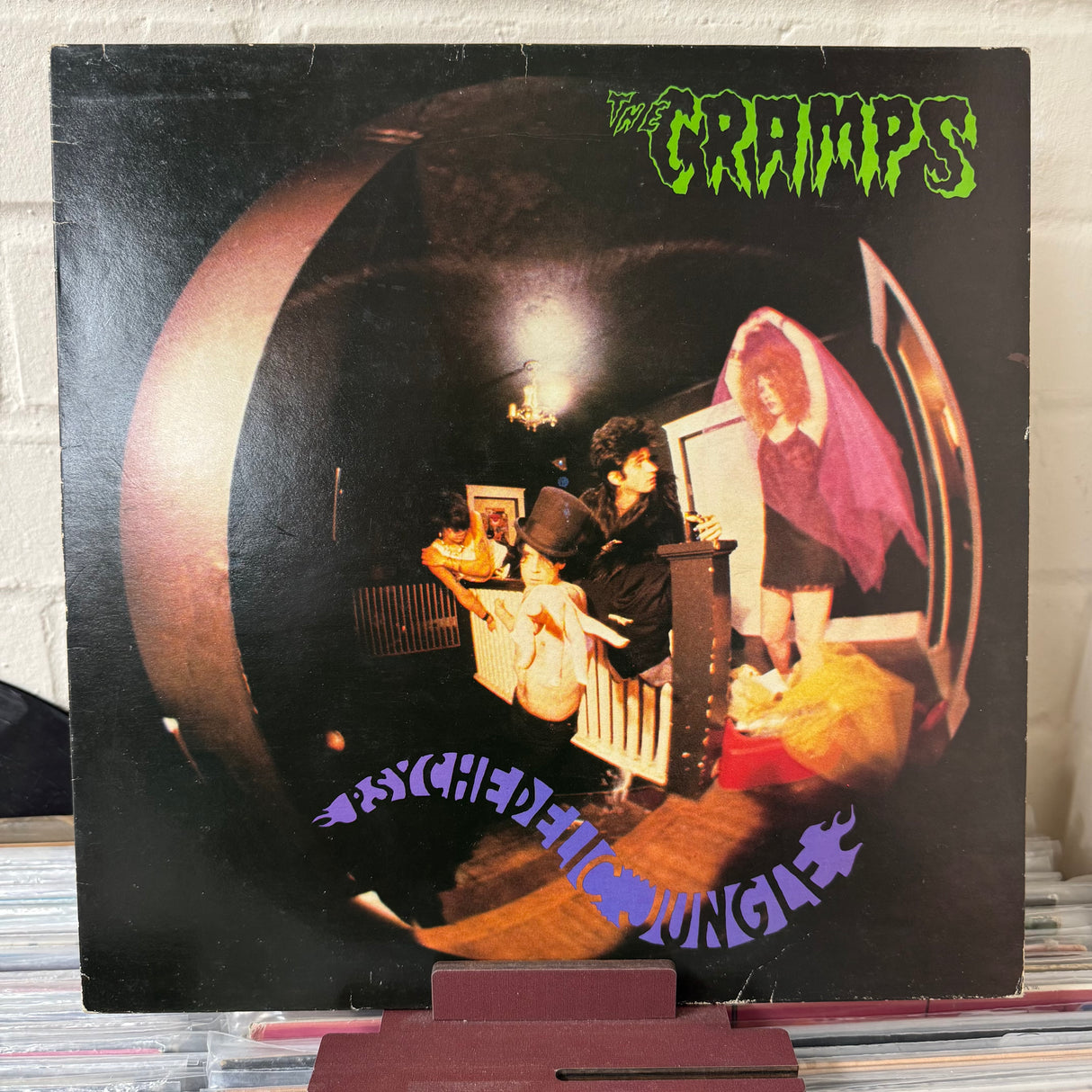 The Cramps - Psychedelic Jungle (Promo Sleeve) - VINYL