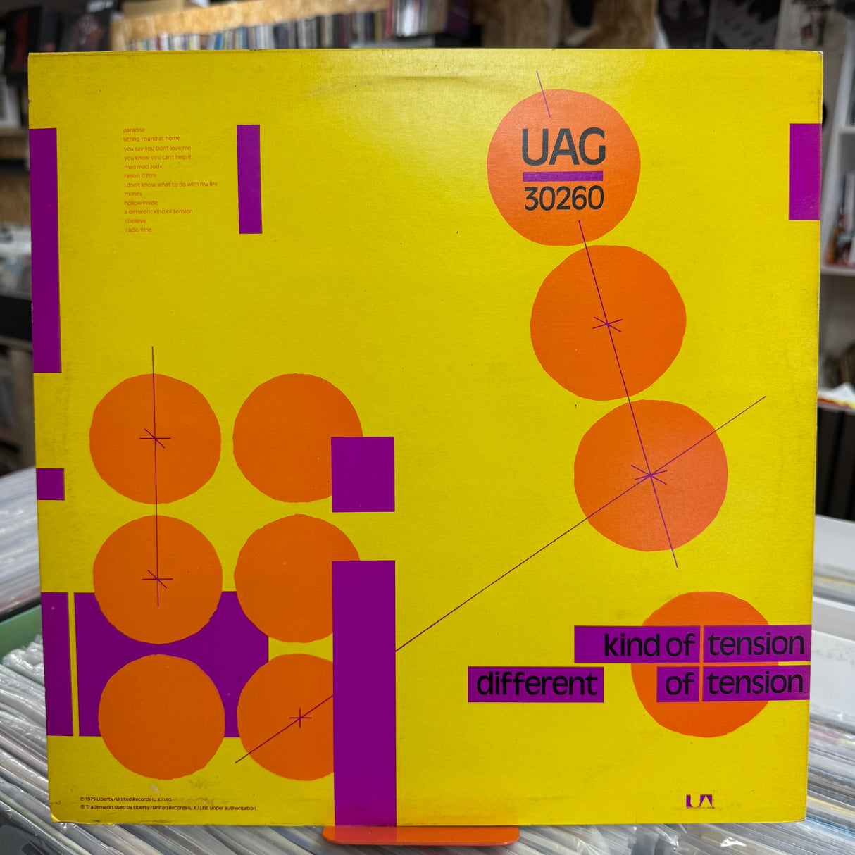 Buzzcocks - A Different Kind of Tension - VINYL