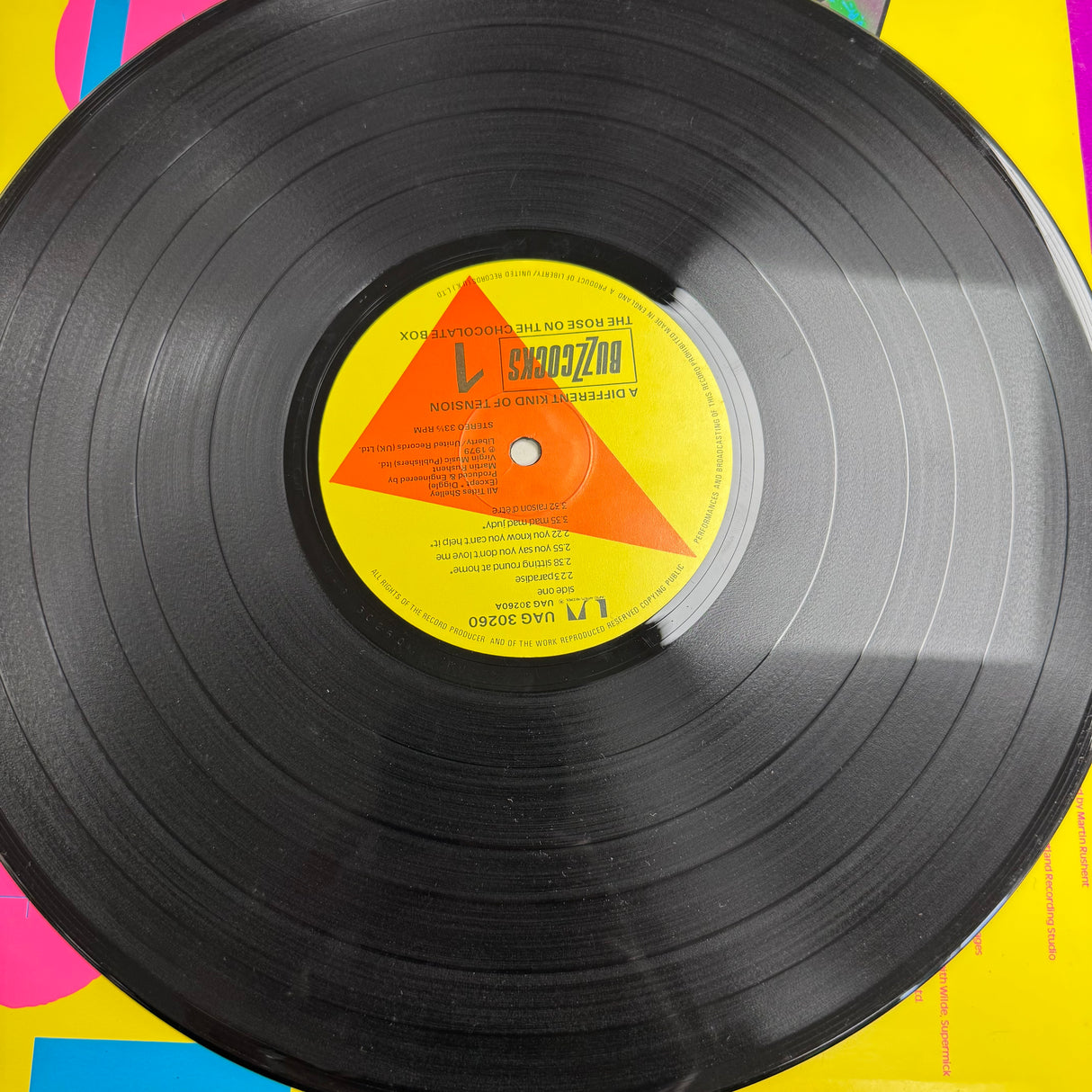 Buzzcocks - A Different Kind of Tension - VINYL