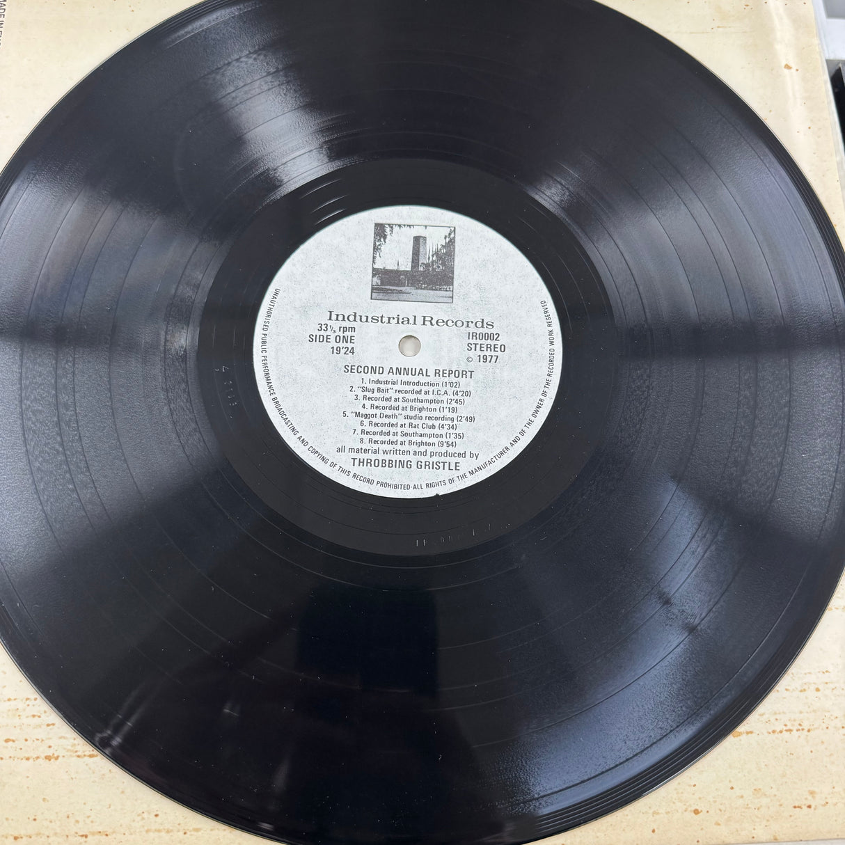 Throbbing Gristle - The Second Annual Report - Limited Edition Vinyl