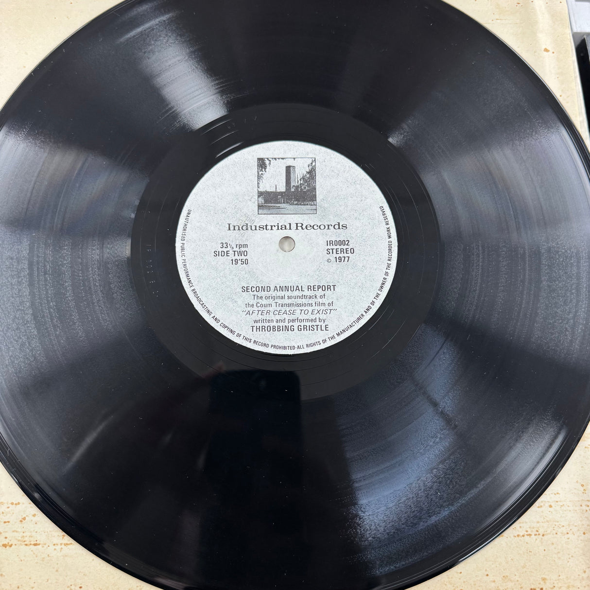 Throbbing Gristle - The Second Annual Report - Limited Edition Vinyl