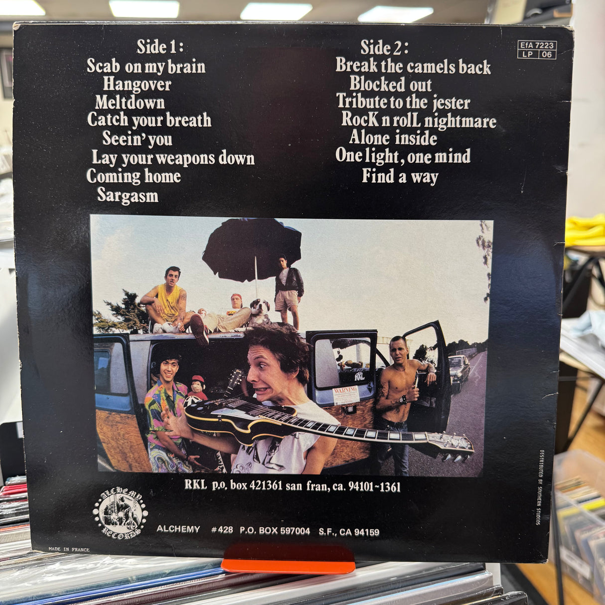 Lifestyle of the Richkids on LSD - Rock n Roll Nightmare (Complete with Comic) - VINYL