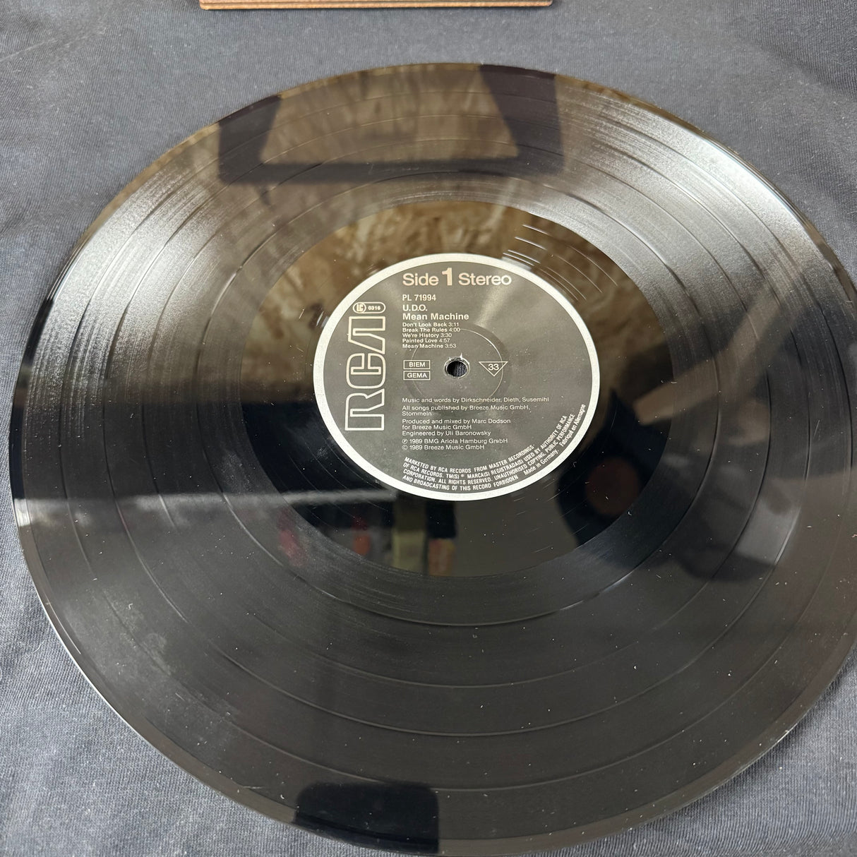 U.D.O - Mean Machine - VINYL