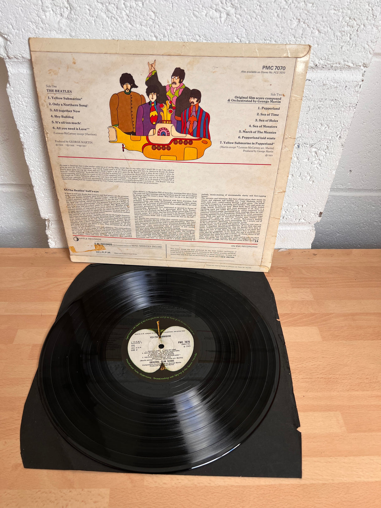 The Beatles - Yellow Submarine - Original Mono - VINYL