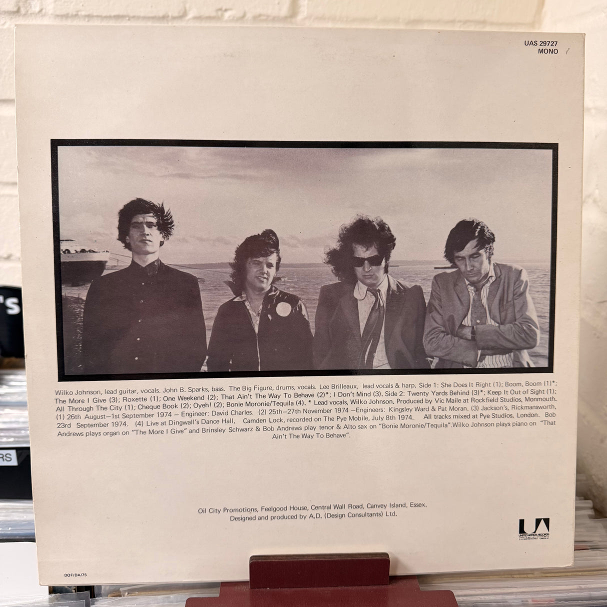 Dr. Feelgood - Down By The Jetty - Vinyl