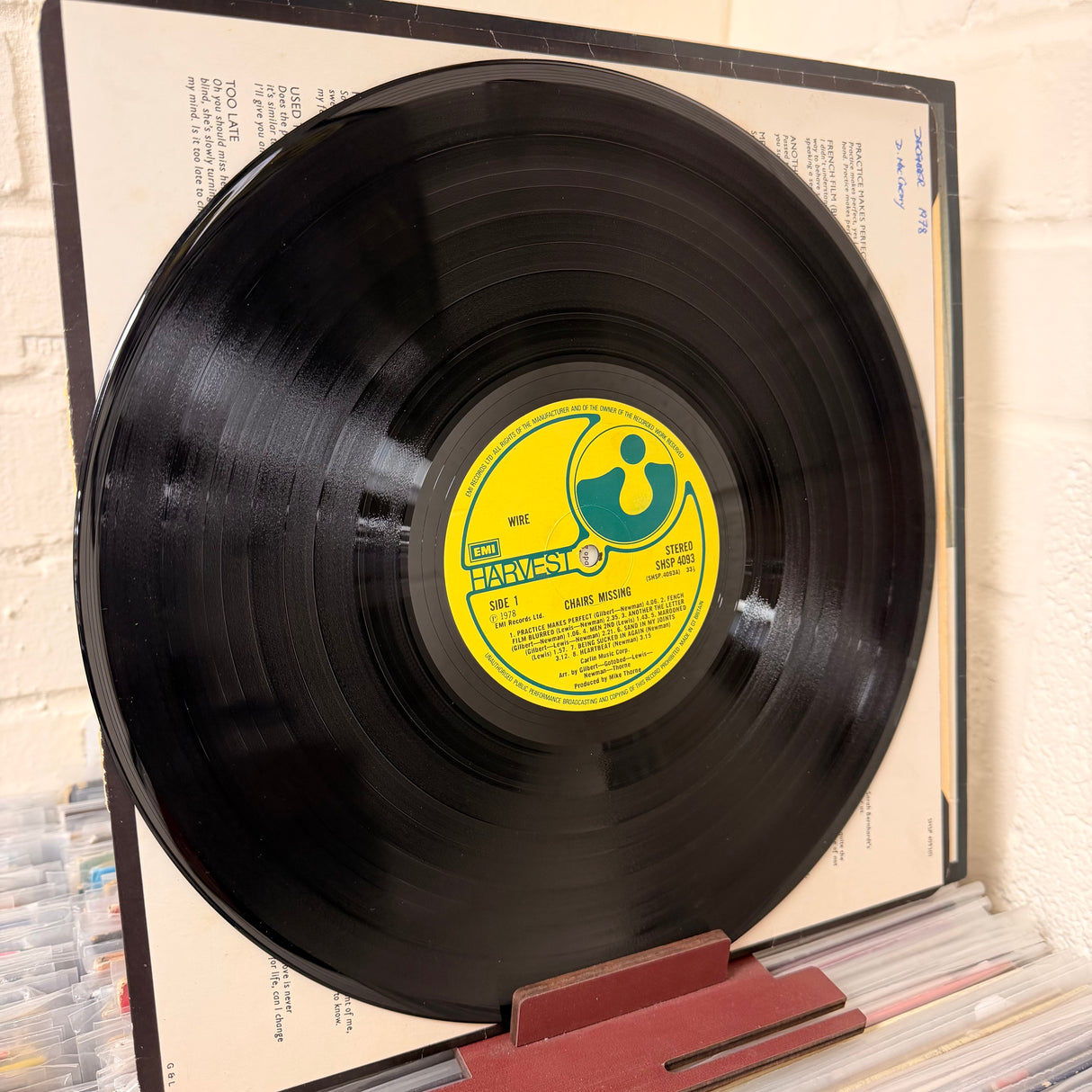 Wire - Chairs Missing - Vinyl