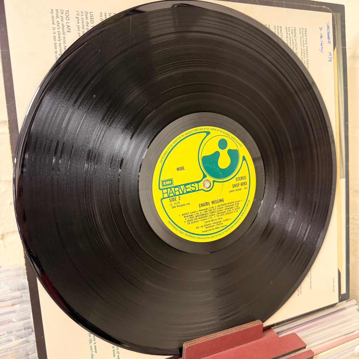 Wire - Chairs Missing - Vinyl