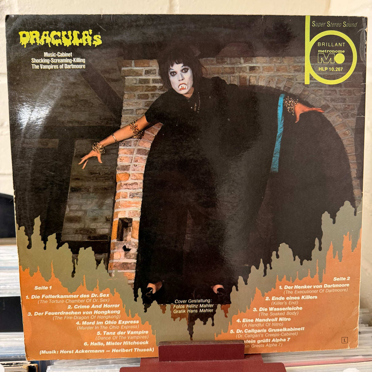 Dracula's Music Cabinet - The Vampires of Dartmoore - Vinyl