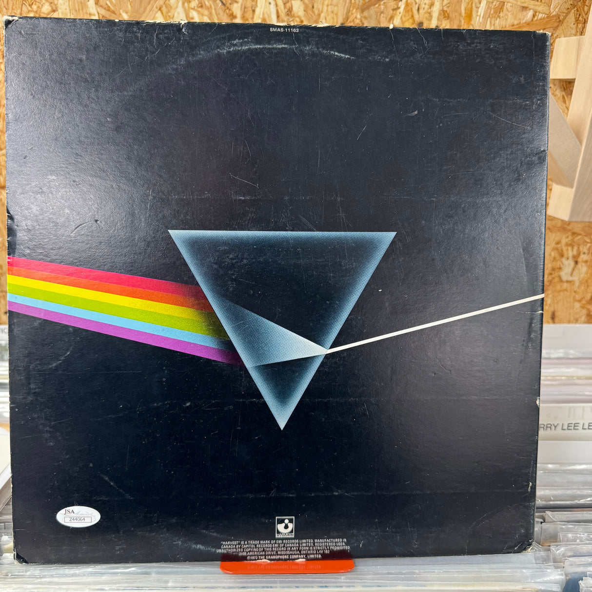 Dark Side of the Moon - SIGNED by Roger Waters (With COA and Proof) - VINYL
