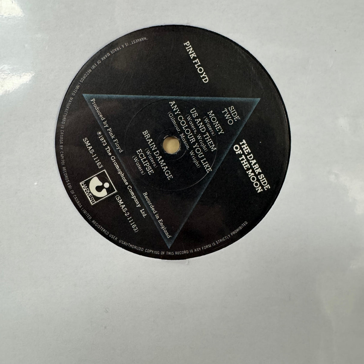 Dark Side of the Moon - SIGNED by Roger Waters (With COA and Proof) - VINYL