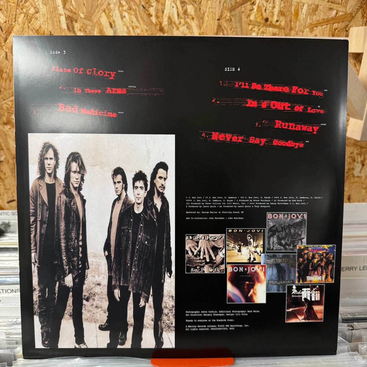 Bon Jovi - Crossroad - The Best of - Red Vinyl (2020 Reissue) - VINYL