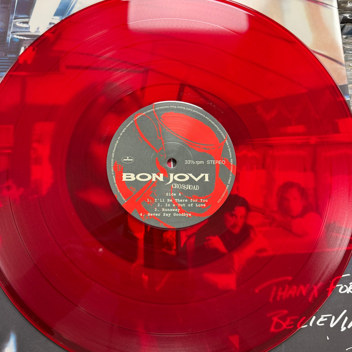 Bon Jovi - Crossroad - The Best of - Red Vinyl (2020 Reissue) - VINYL
