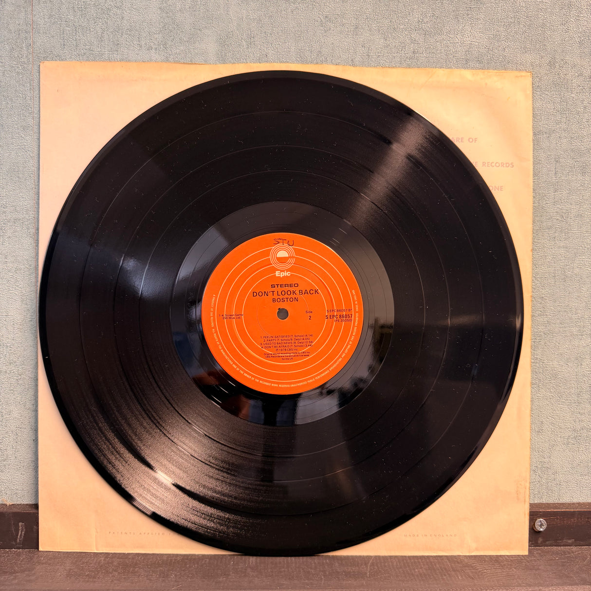Boston - Don't Look Back Vinyl