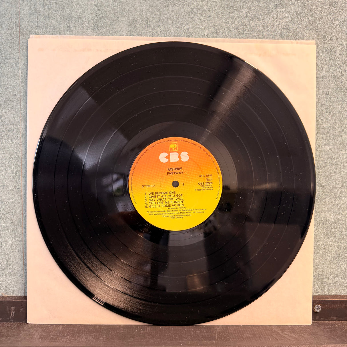 Fastway - Self Titled Vinyl