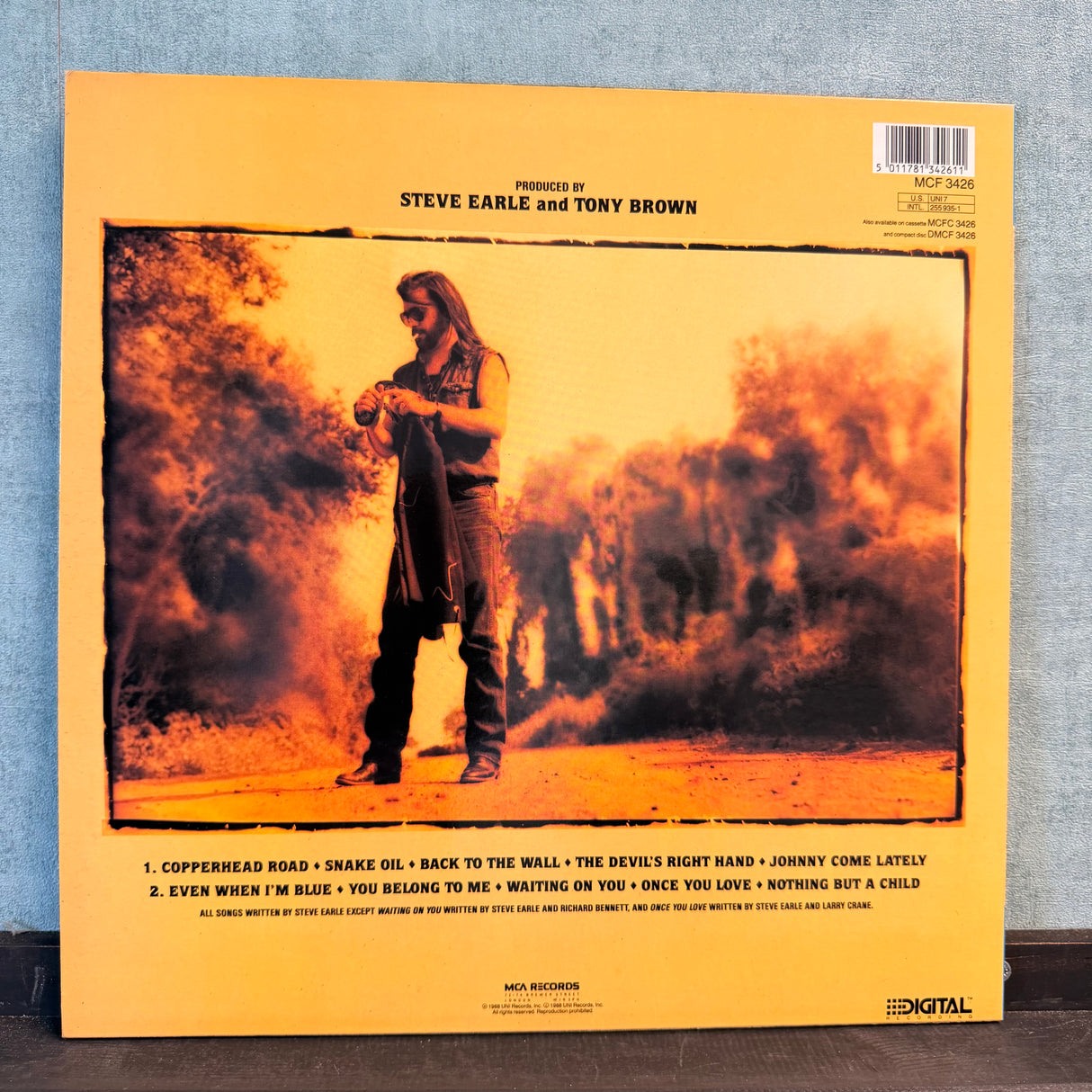 Steve Earle - Copperhead Road Vinyl
