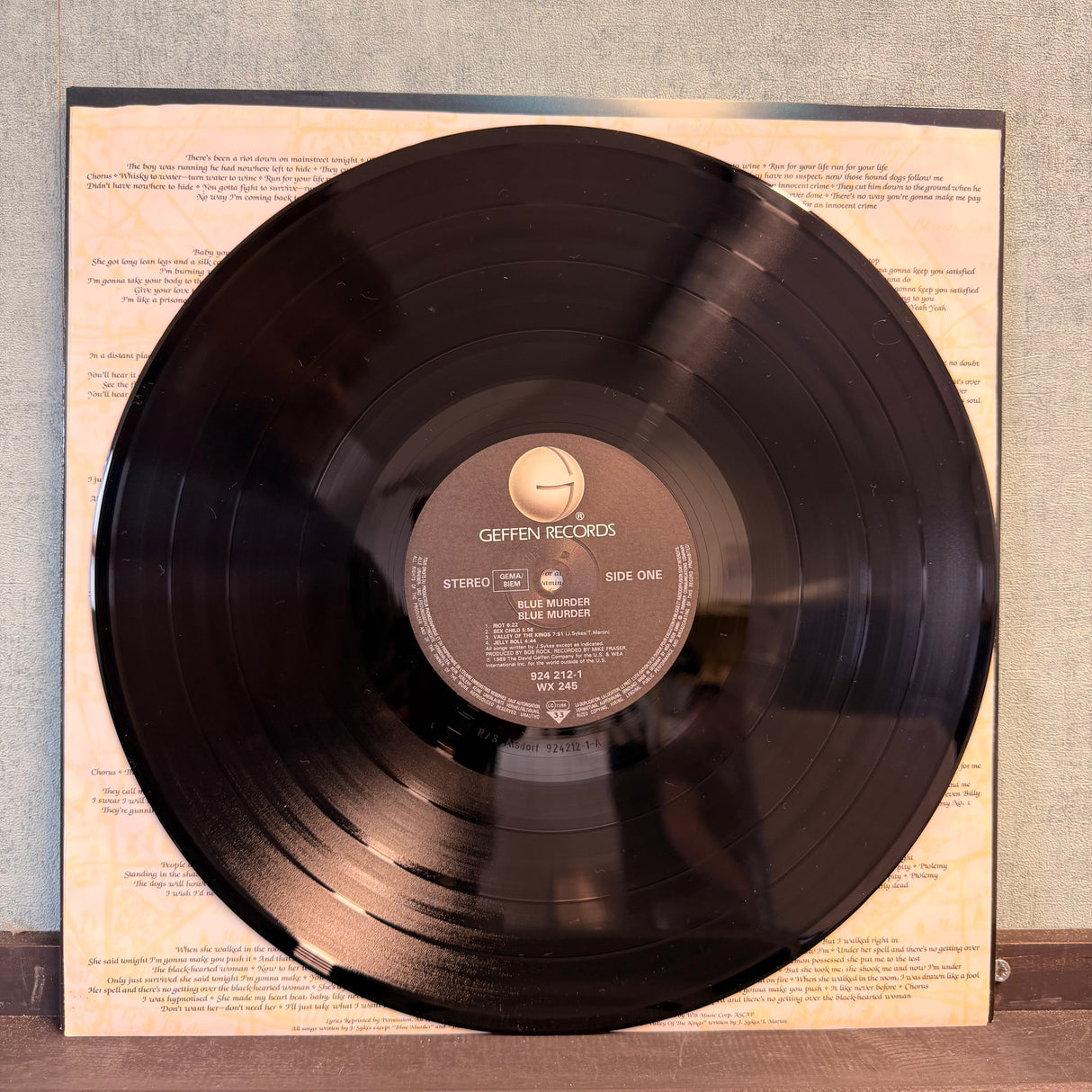 Blue Murder - Blue Murder Vinyl