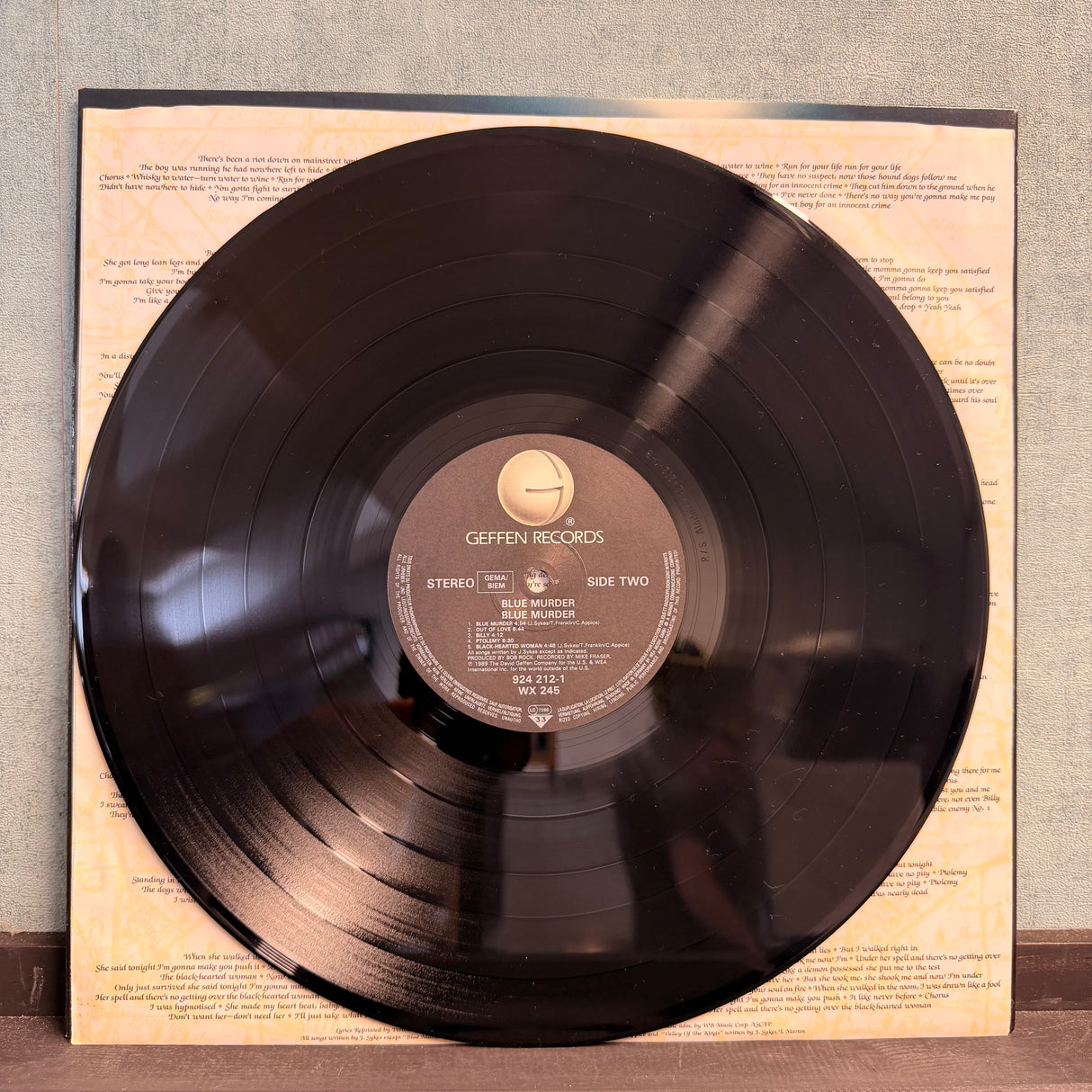 Blue Murder - Blue Murder Vinyl
