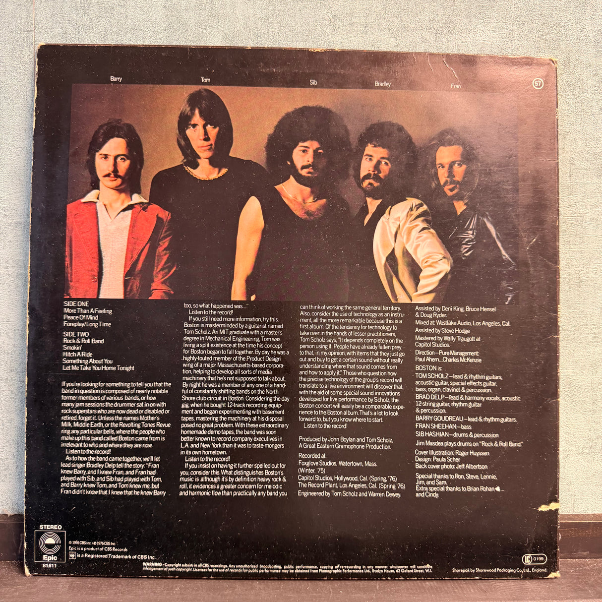 Boston - Boston Vinyl