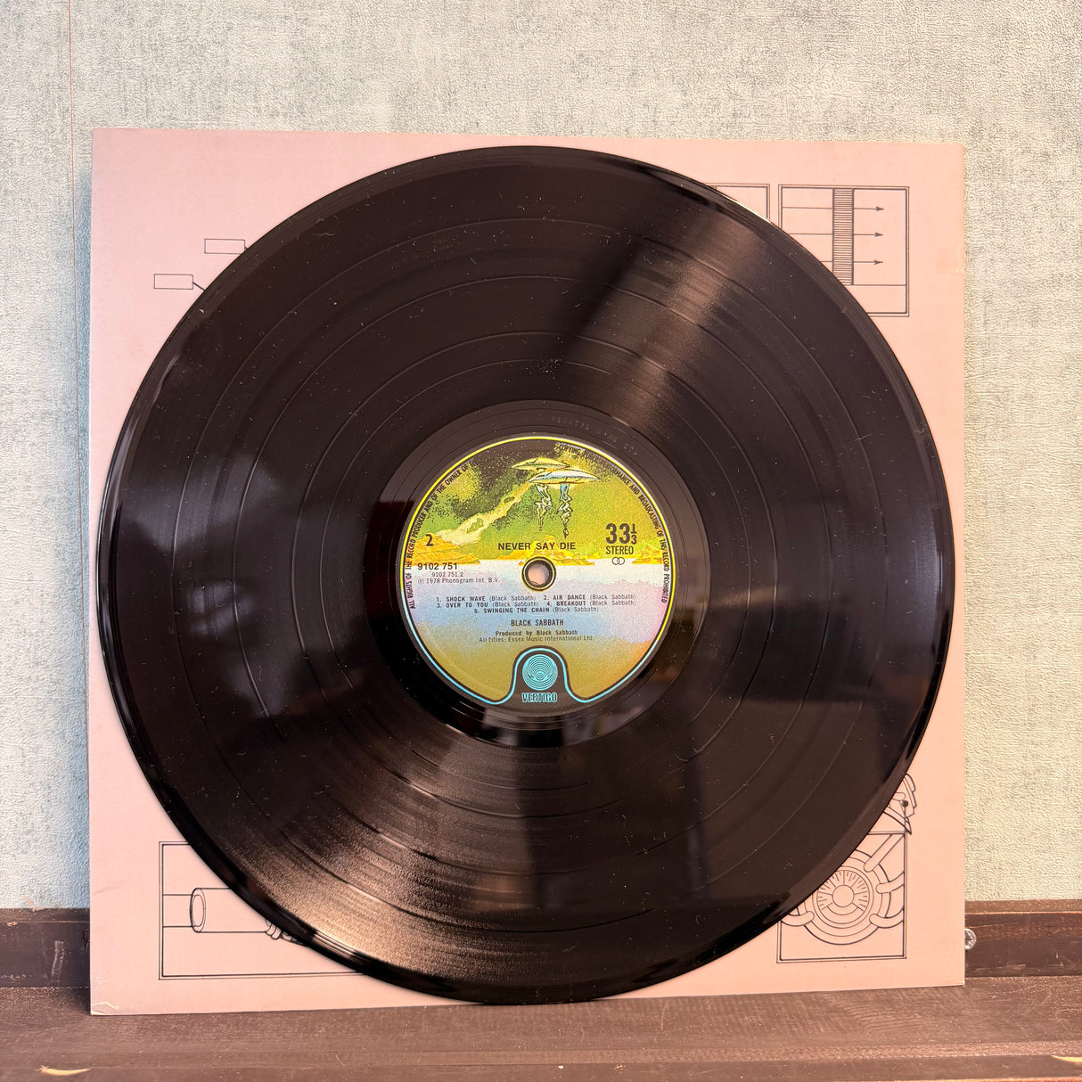 Black Sabbath - Never Say Die Vinyl