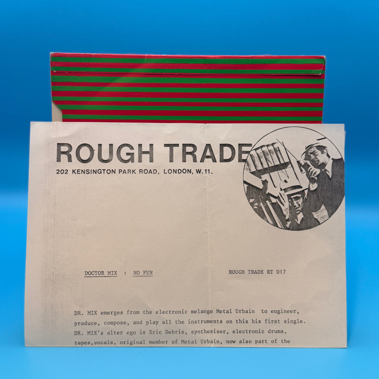 Doctor Mix - No Fun With Press Sheet Vinyl