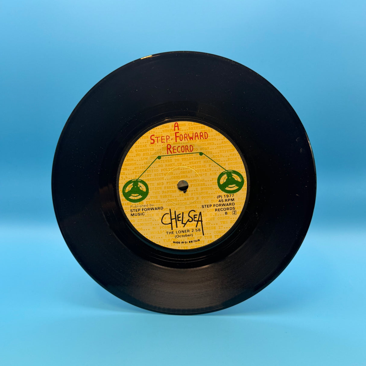 Chelsea - Right To Work The Loner Vinyl