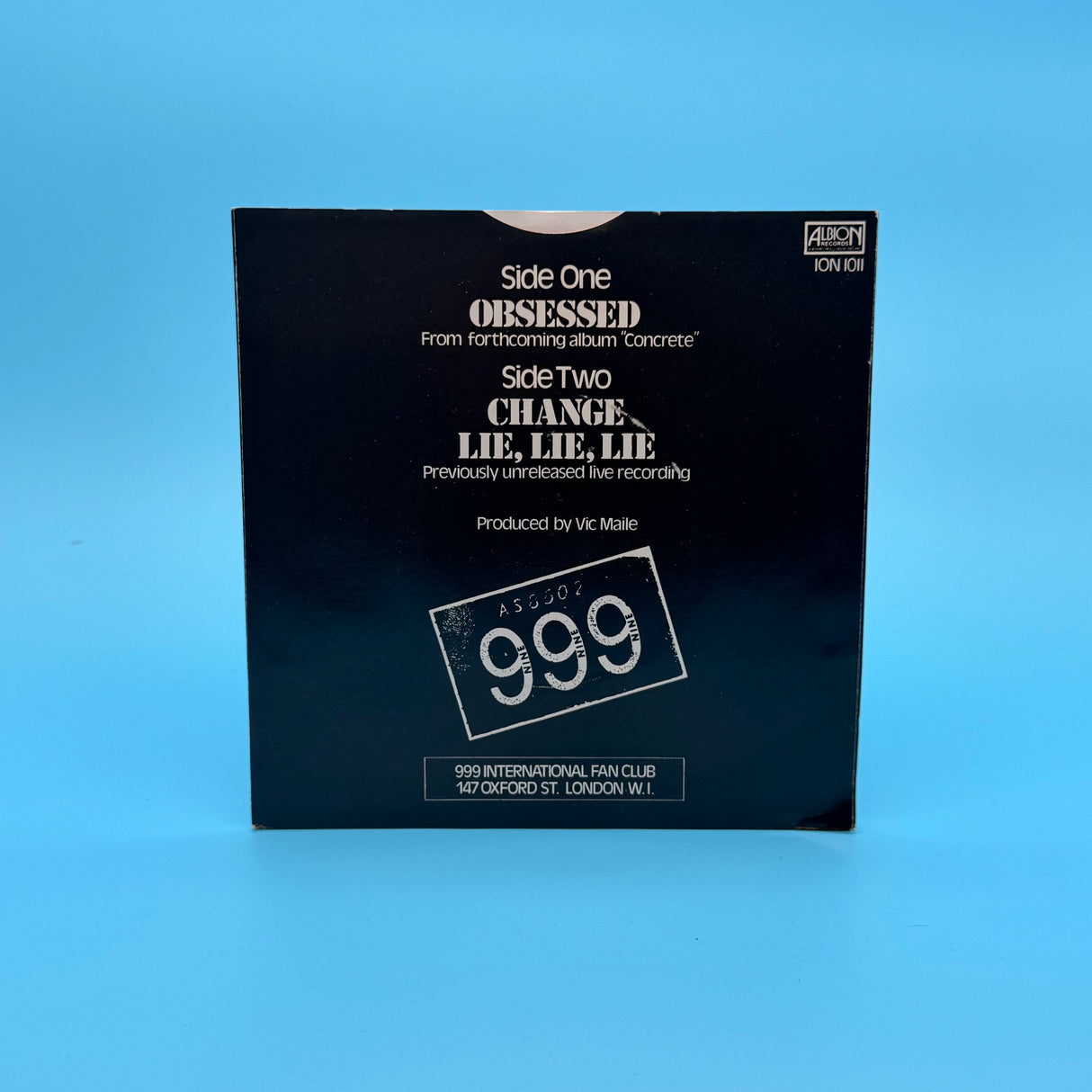 999 - Obsessed With Patch Vinyl