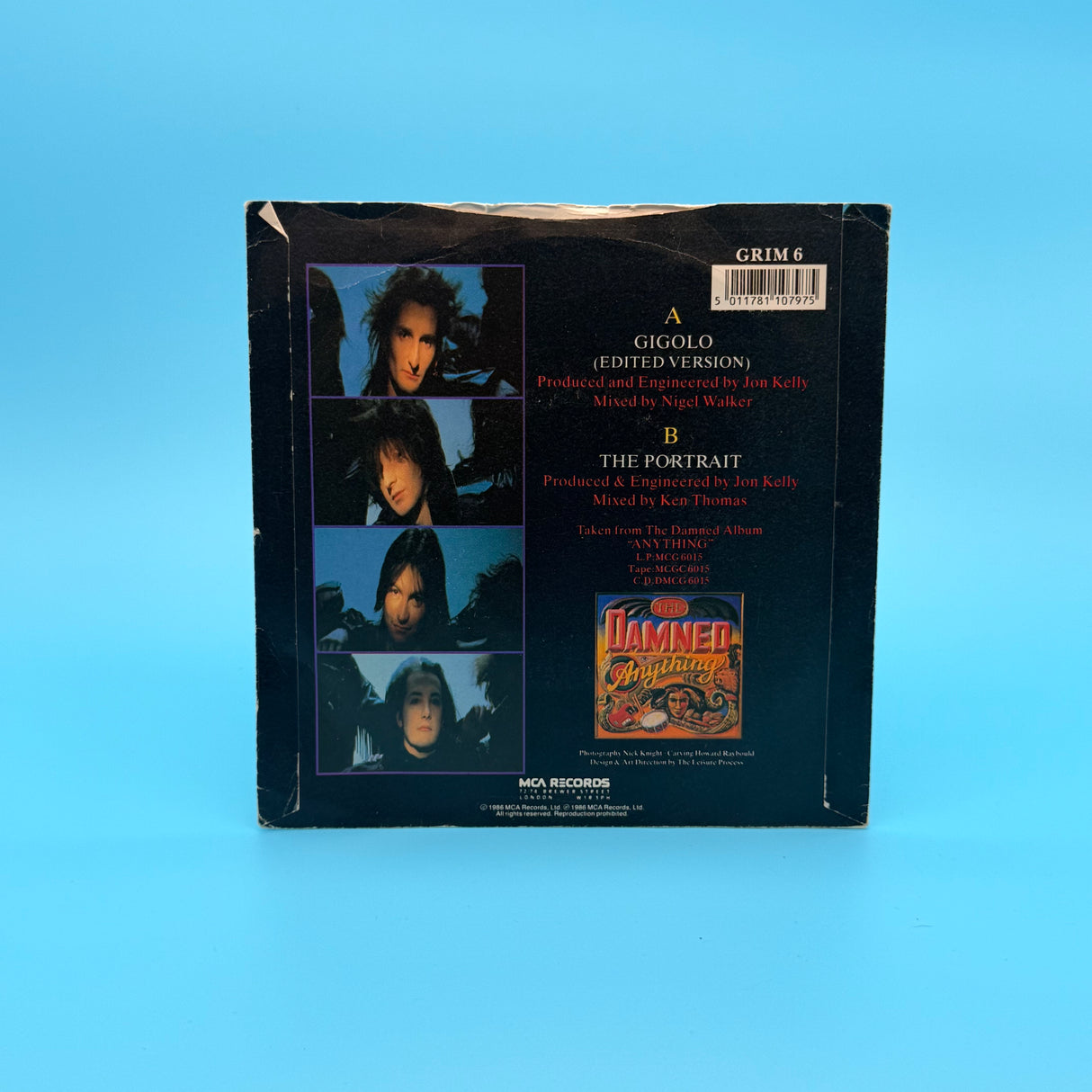 The Damned - Gigolo Blue Vinyl