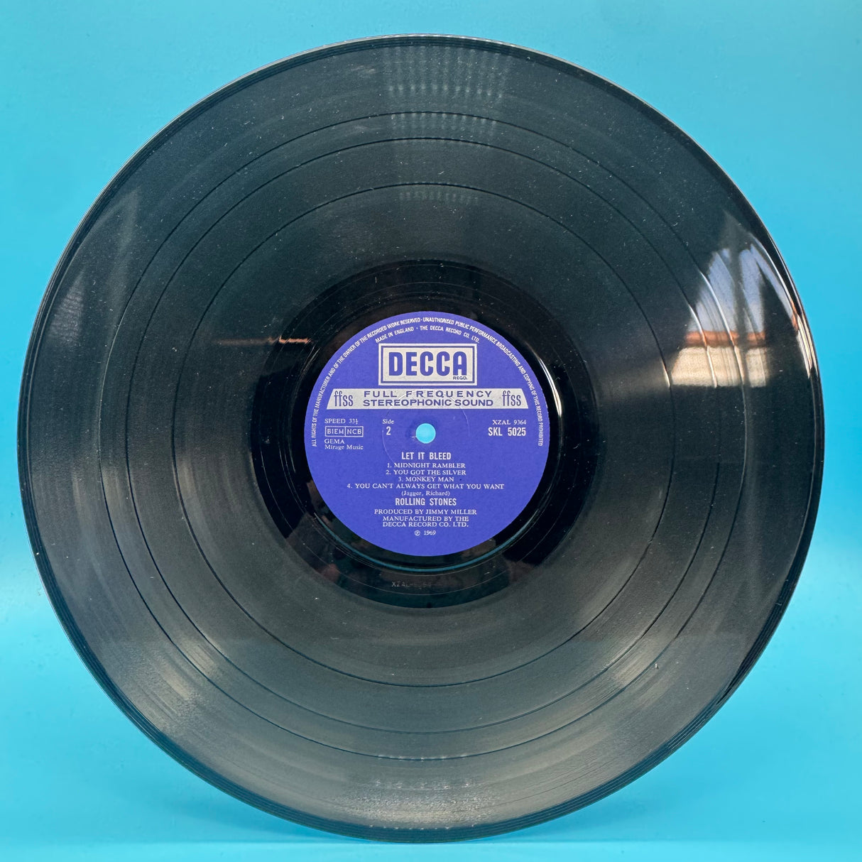 The Rolling Stones - Let it Bleed Stereo Boxed Decca Vinyl