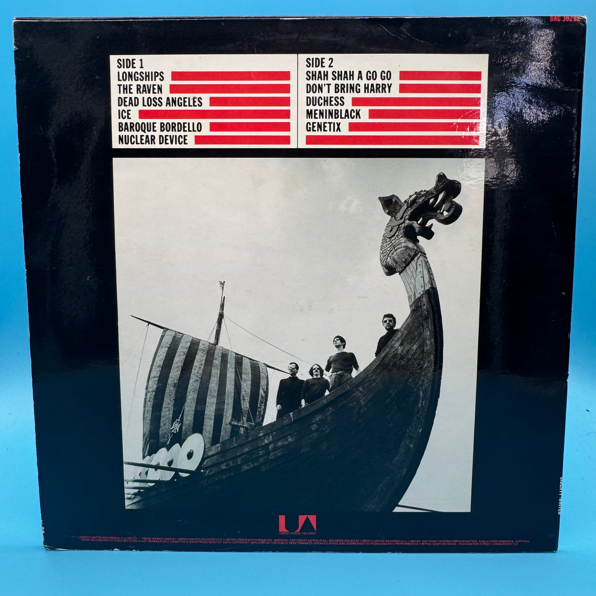 The Stranglers - The Raven Lenticular Sleeve Original Vinyl