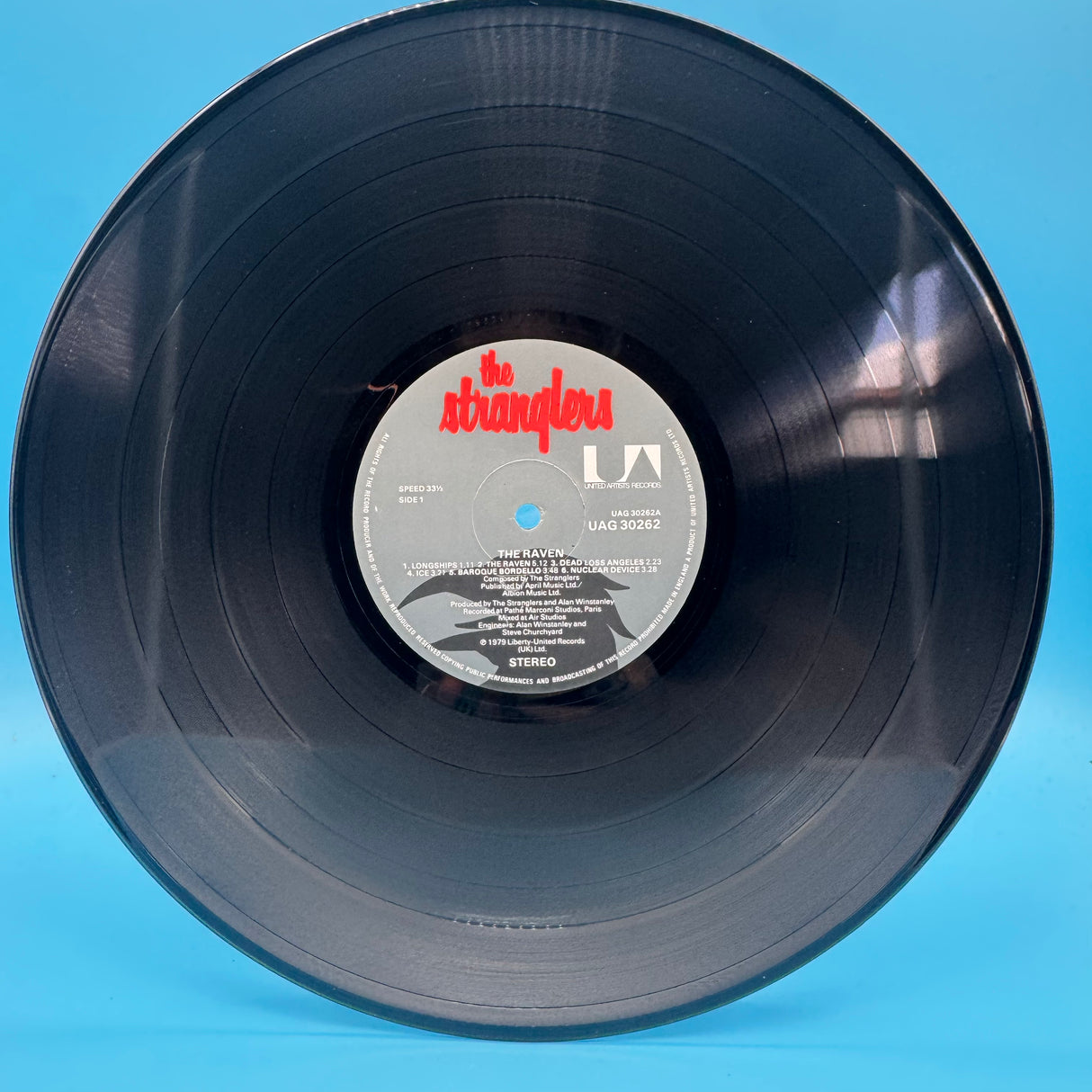 The Stranglers - The Raven Lenticular Sleeve Original Vinyl
