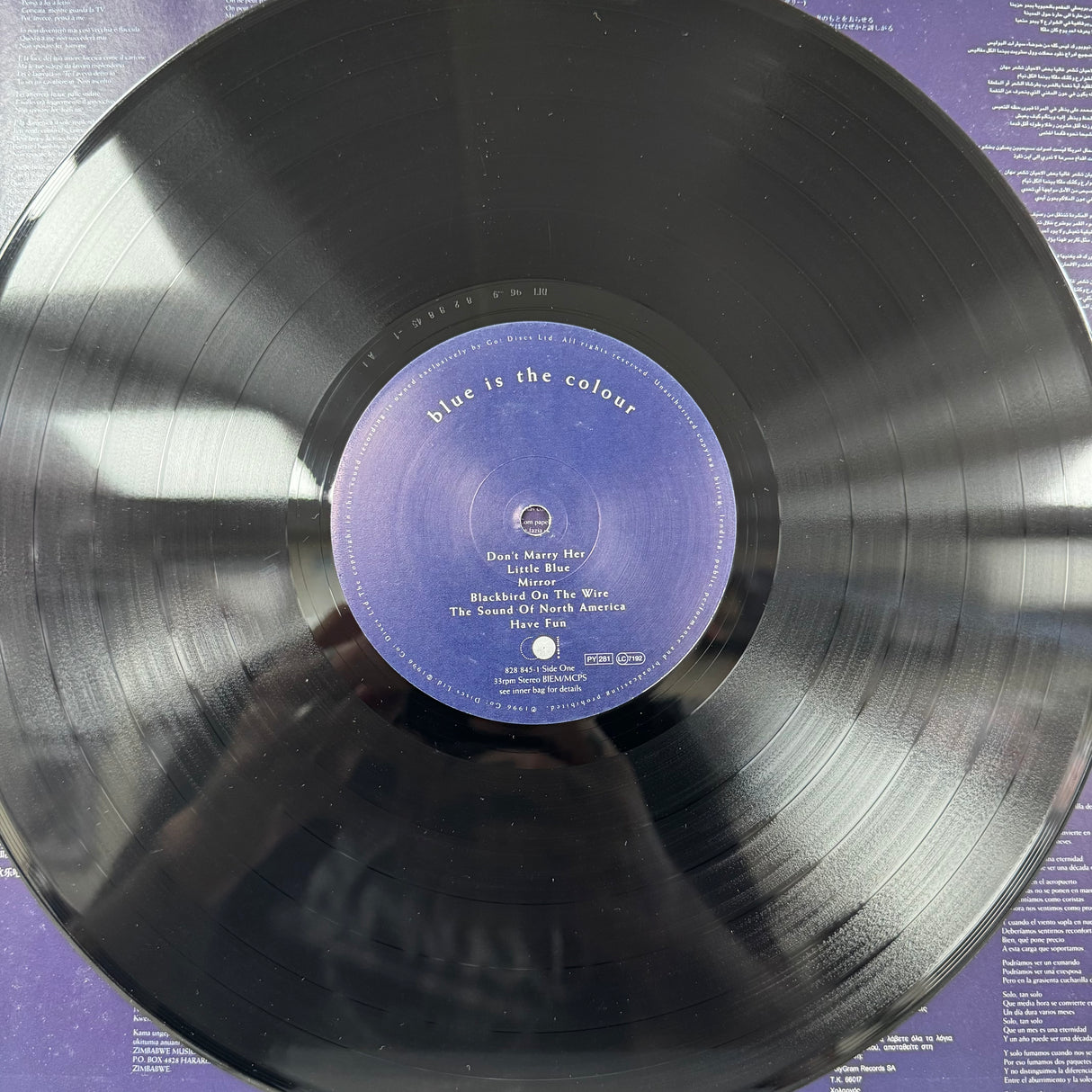 The Beautiful South - Blue is the Colour Original Vinyl