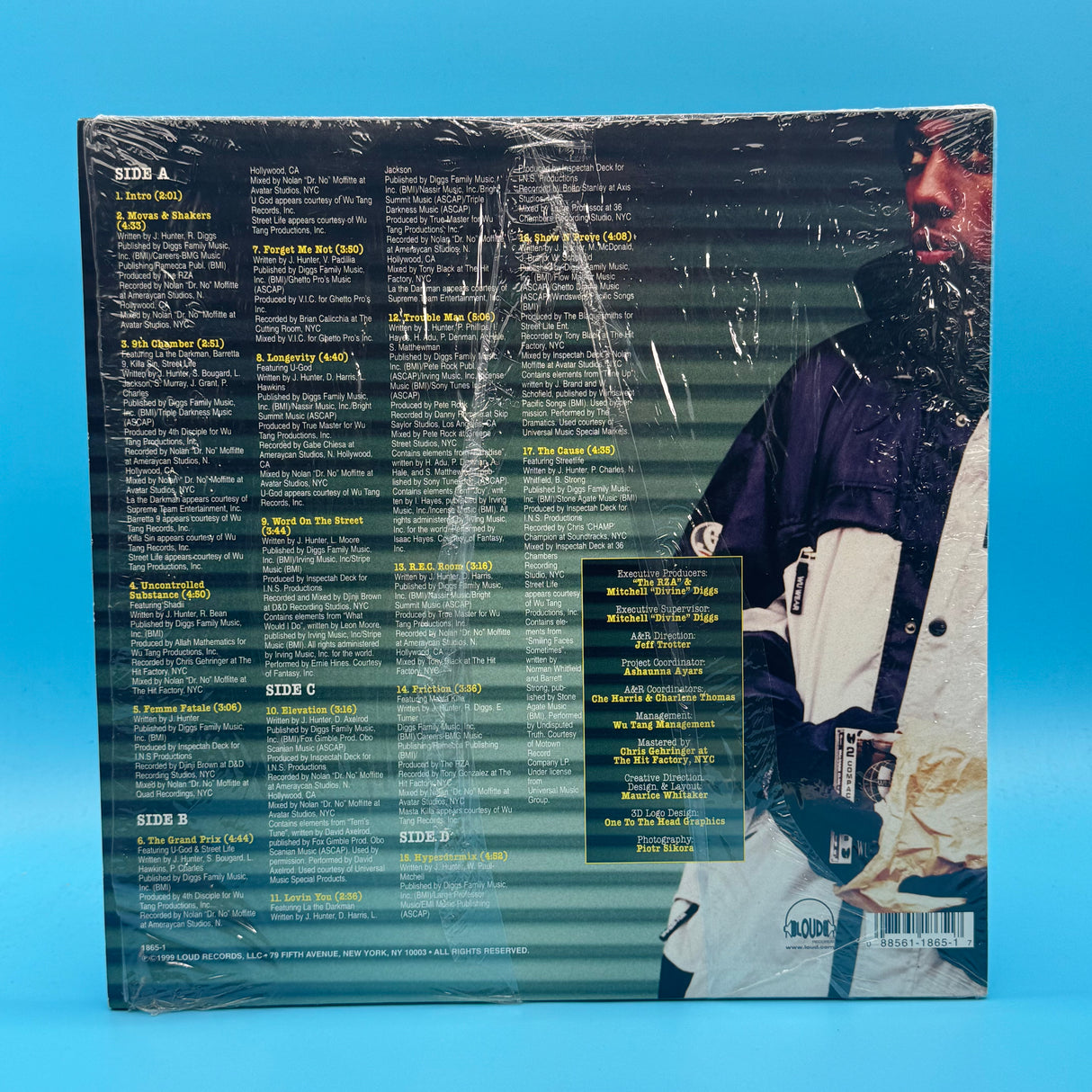 Inspectah Deck - Uncontrolled Substance Original 1999 USA Vinyl