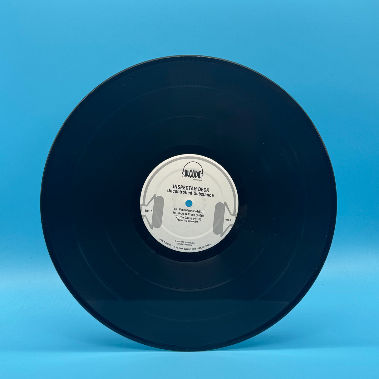 Inspectah Deck - Uncontrolled Substance Original 1999 USA Vinyl