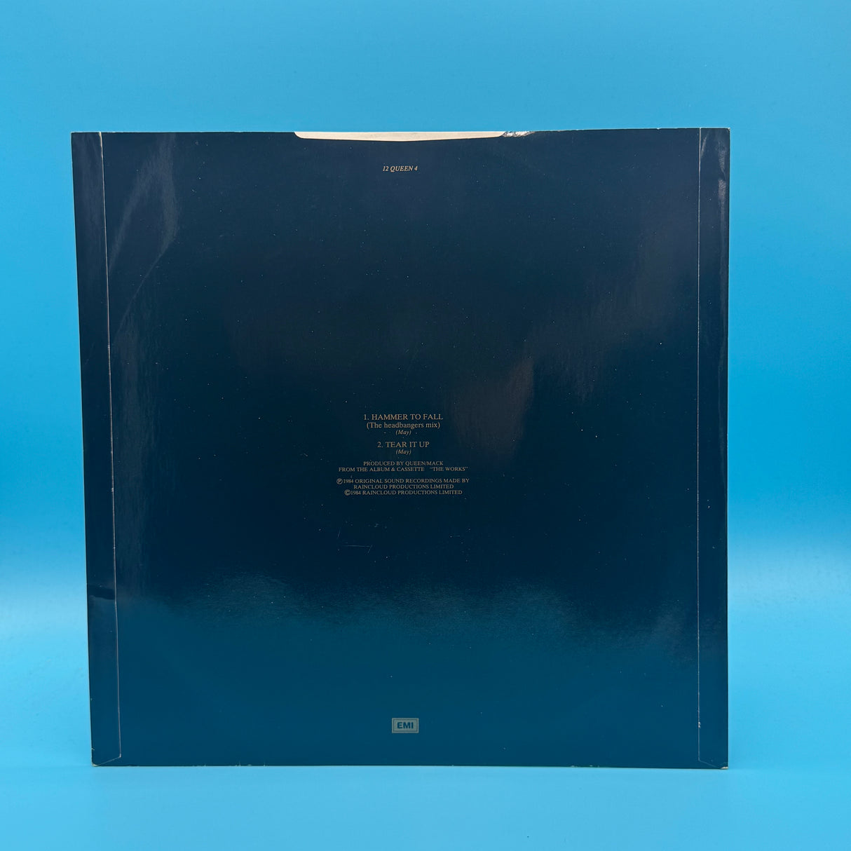 Queen - Hammer to Fall Withdrawn Sleeve 12 Inch Vinyl